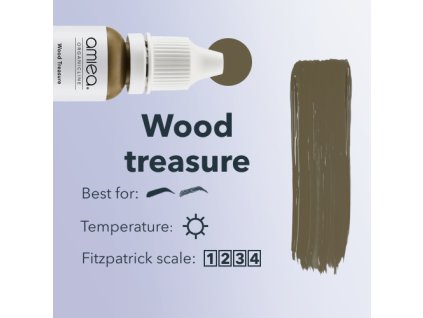 amiea pmu pigments Organicline Wood treasure details