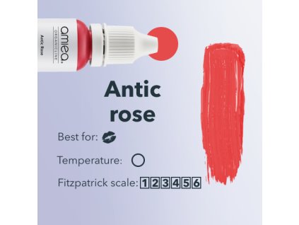 amiea pmu pigments Organicline Antic rose details