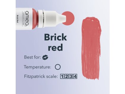 amiea pmu pigments Organicline Brick red details