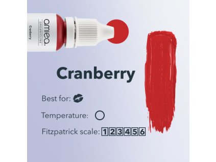 amiea pmu pigments Organicline Cranberry details