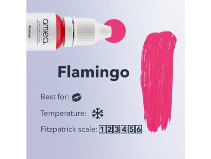 amiea pmu pigments Organicline Flamingo details