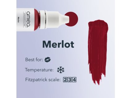 amiea pmu pigments Organicline Merlot details