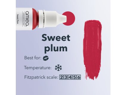 amiea pmu pigments Organicline Sweet plum details