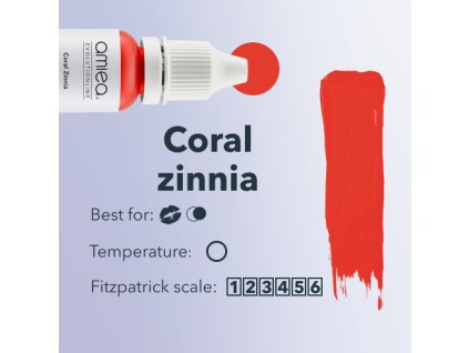 amiea pmu pigments Evolutionline Coral zinnia details