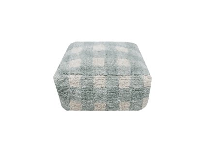 pouf vichy blue sage lorena canals 1