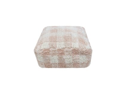 pouf vichy rose lorena canals 1
