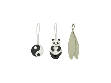 set of 3 rattle toy sensorial hangers lorena canals 1