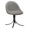 dolo chair pebble earth boucle fabric w black swivel legs 100700111 01 main