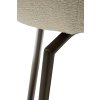 glam chair frosted almond boucle fabric w antique brass swivel legs 100208327 07 detail2