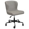 glam office chair pebble earth boucle fabric w black office base 800206105 01 main