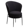 orbit chair obsidian rpes boucle fabric w black metal legs 100207118 01 main
