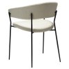 reboot chair simply beige boucle w black legs 100107302 05 back angle