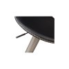 flair bar stool black leather w brushed steel base 200222585 05 detail3