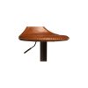 flair bar stool light brown leather w brushed steel base 200222586 07 detail5