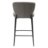 glory counter stool pebble earth boucle fabric w black metal legs 200306160 04 back