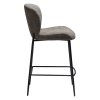 glory counter stool major brown boucle fabric w black metal legs 200306170 03 profile