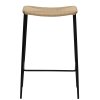 stiletto counter stool natural paper cord w black metal legs 300232820 02 front