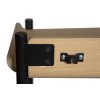 friyay 4 shelves whitewashed oak veneer shelves w black metal frame 900800101 900800105 08 detail4