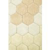 washable rug round honeycomb golden lorena canals 5