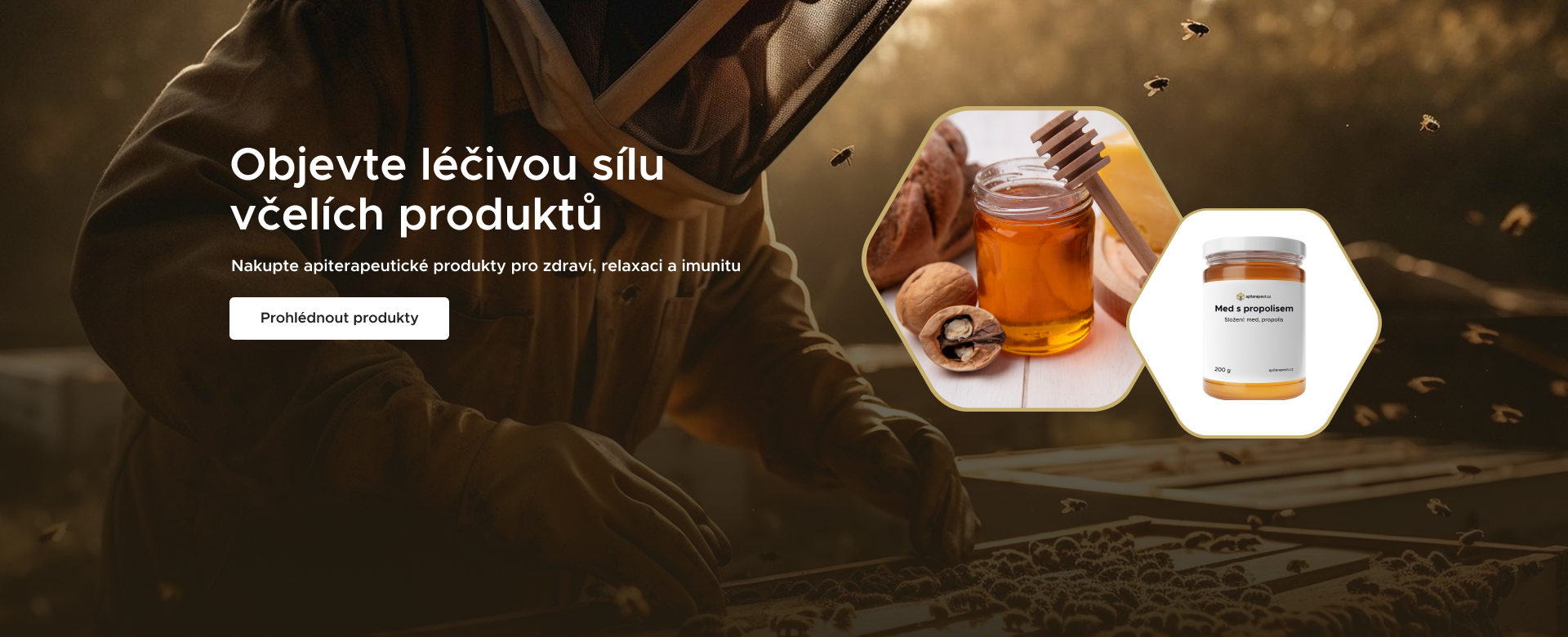 Objevte léčivou sílu včelích produktů