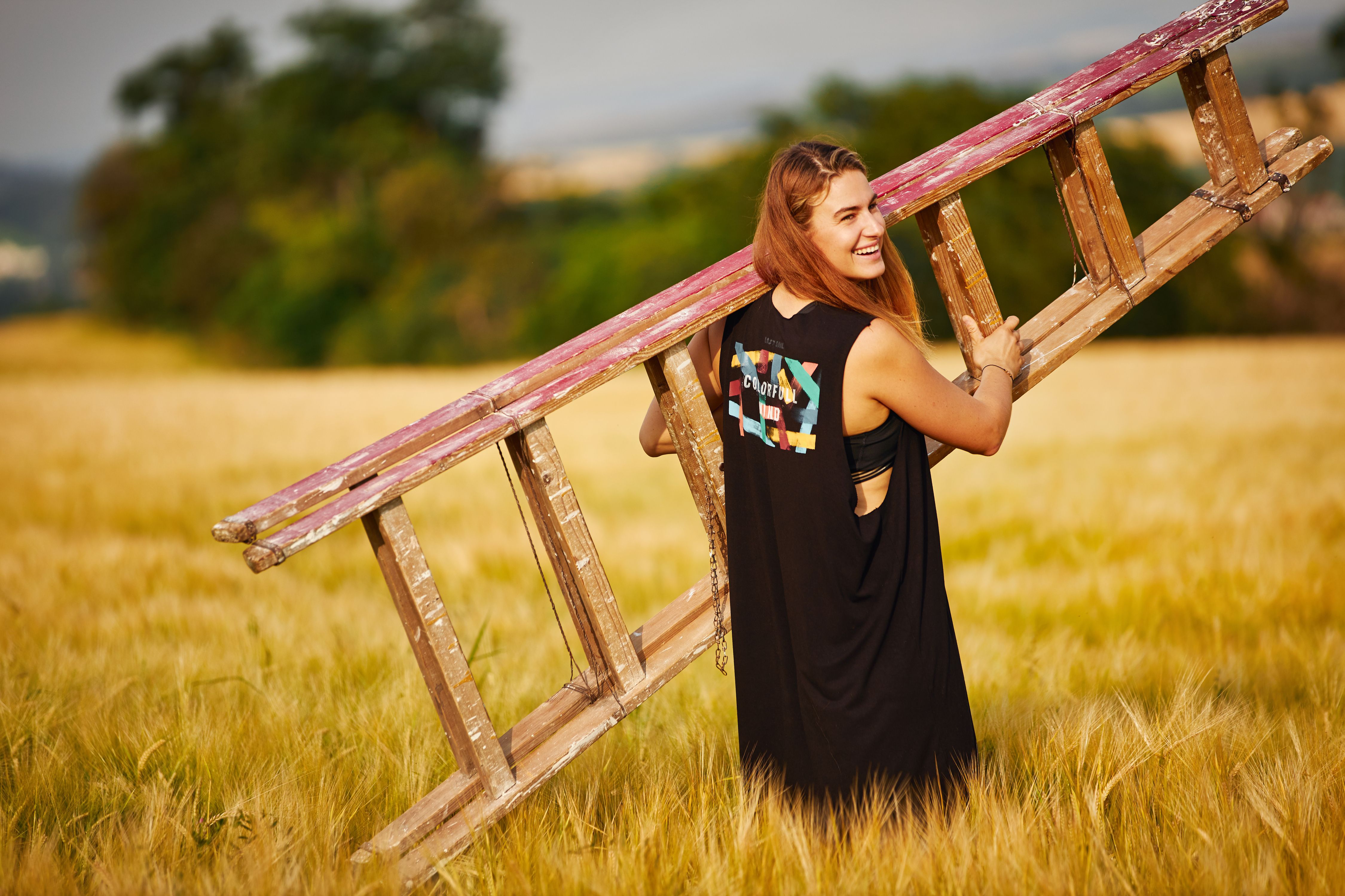 Krátké letní šaty Colorfull