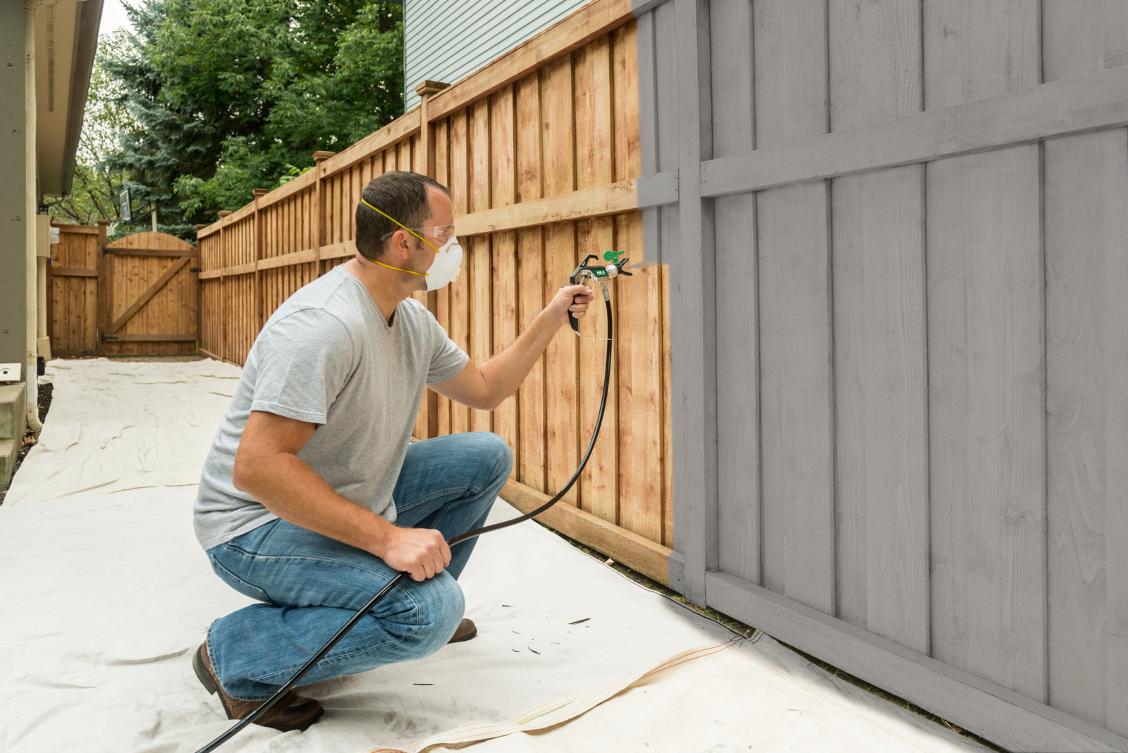 Stříkací pistole v akci: Projekty, které zvládnete za víkend