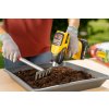 Wagner Furno 550 18V Application Picture strilization potting soil close up