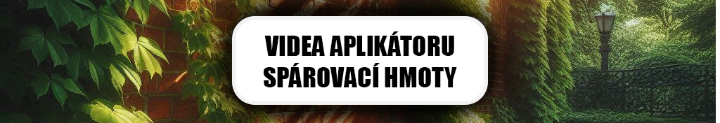 Videa aplikátoru spárovací hmoty