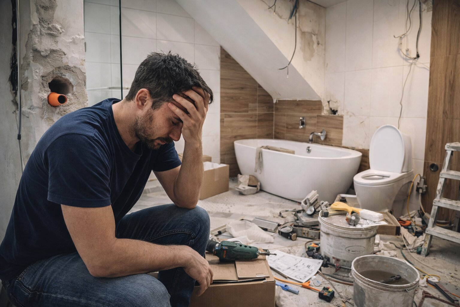 Koupelna na poslední chvíli bolí: jak se vyhnout kompromisům