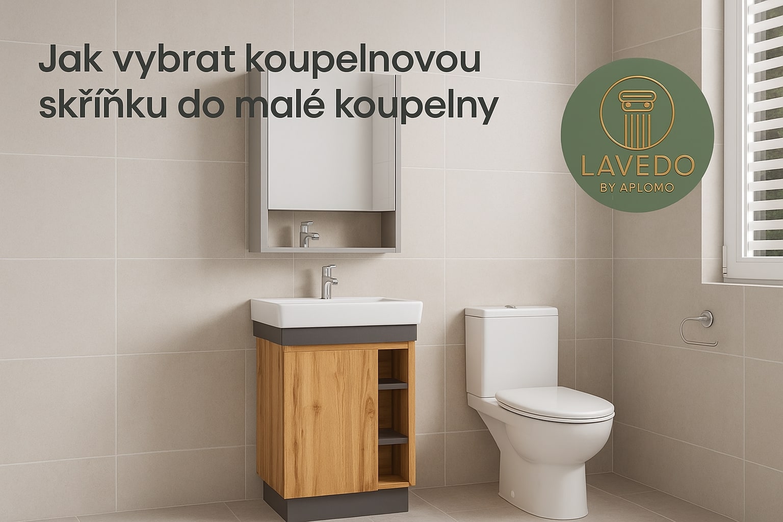 Jak vybrat koupelnovou skříňku do malé koupelny – 2025
