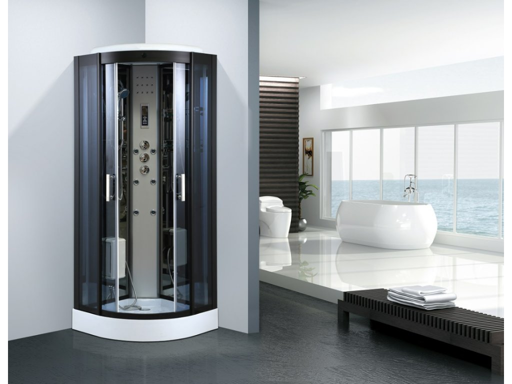 Parní sprchové boxy - domací luxusní wellness