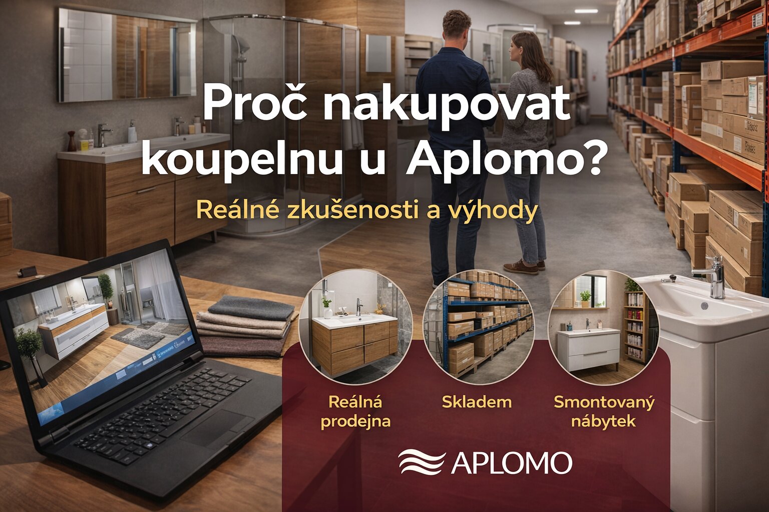 Proč nakupovat u Aplomo koupelny