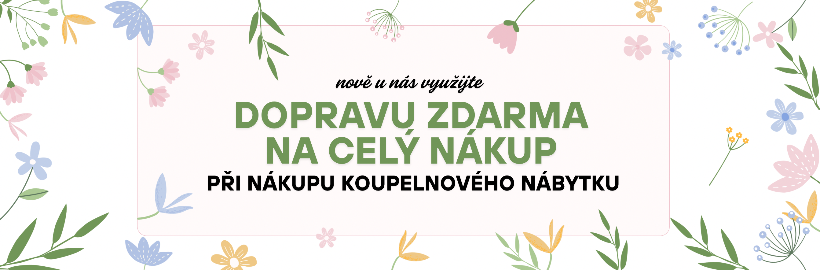 Doprava zdarma nábytek