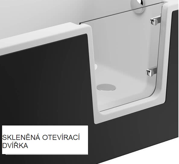 Oteviraci Do Vany (vany otevíracími, vany otevíracími dveřmi, otevíracími dveřmi, dveřmi jsou, omezenou pohyblivostí) Oteviraci Do Vany