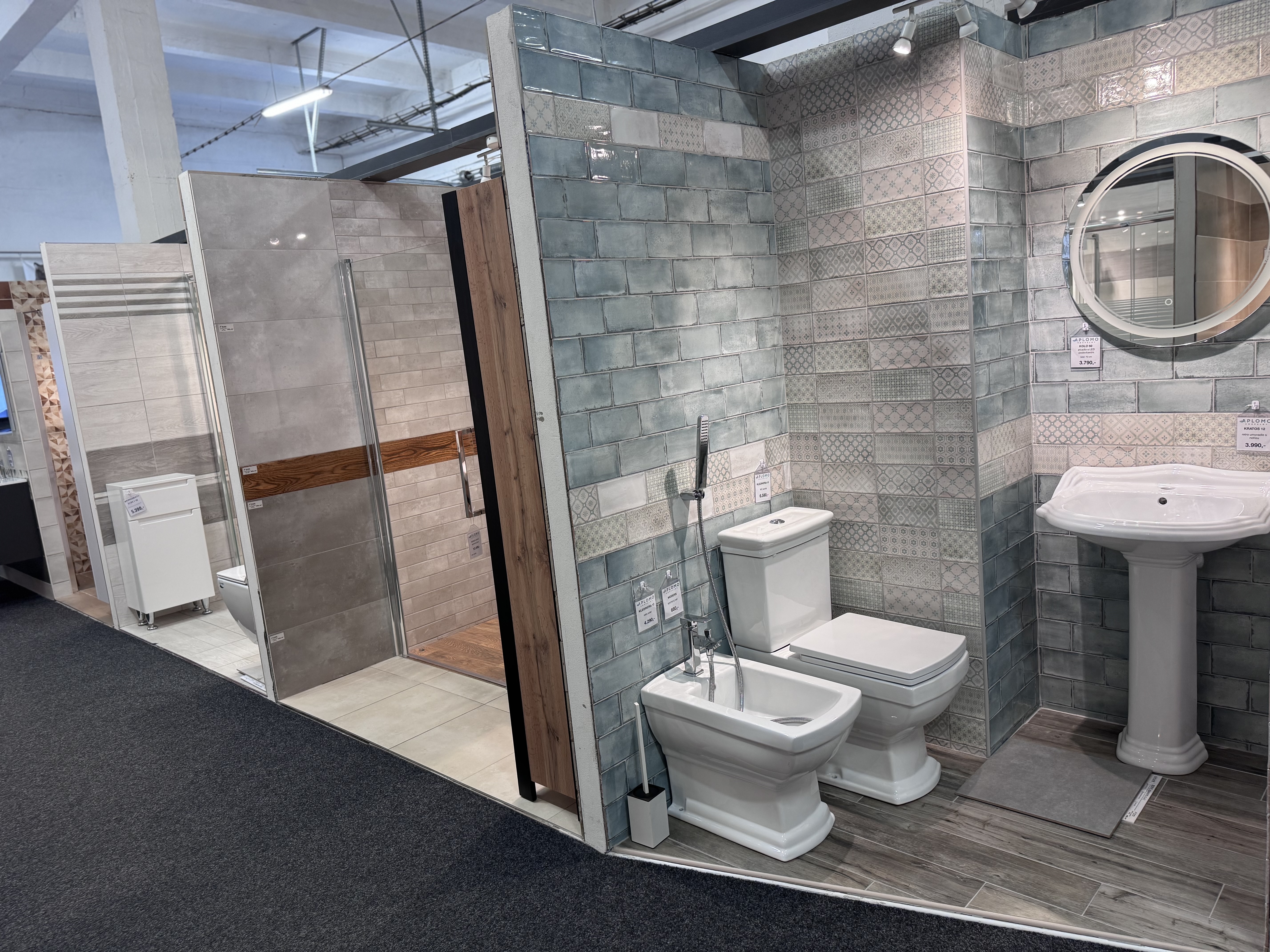 Koupelnové studio Aplomo – showroom