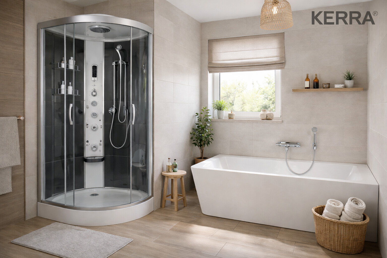 Masážní sprchový box – moderní řešení koupelny