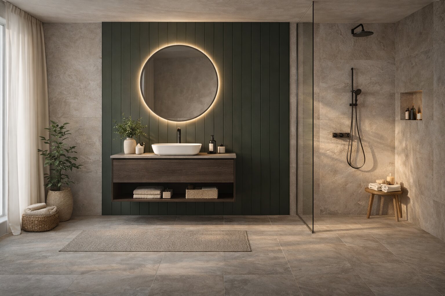 Moderní koupelna od Aplomo