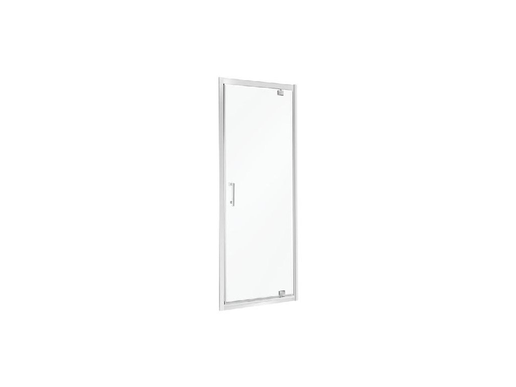 Aplomo Unika transparent sprchové dveře 70x195, 80x195, 90x195 (Šířka dveří 70 cm)