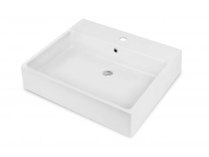 1524 umywalka ceramiczna nablatowa scienna 60x50 cm