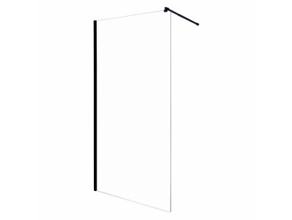 Black Edition Line 100 Walk In sprchový kout transparent (Šířka dveří 100 cm)