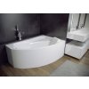 Besco Rima 130x85 akrylátová vana (Délka vany 130 cm, Orientace Levá)