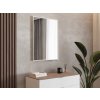 lavedo zrcadlo simple square white v interieru