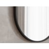 lavedo zrcadlo simple oval black detail