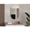 lavedo zrcadlo simple oval white interier
