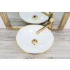 3286 5 gold edition sofia umyvadlo na desku white