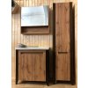 4807 10 kingsbath queen 90 wotan oak koupelnova skrinka s umyvadlem