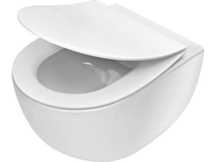 WC Peonia bez okrajov, biele