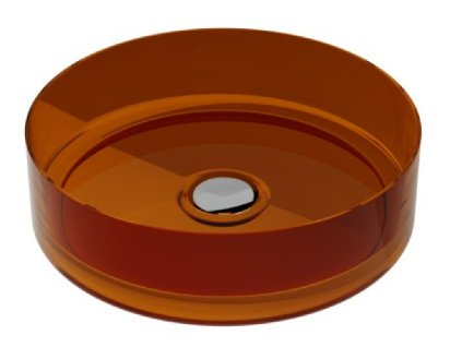 Enya umývadlo zo živice na dosku, Earth Rust