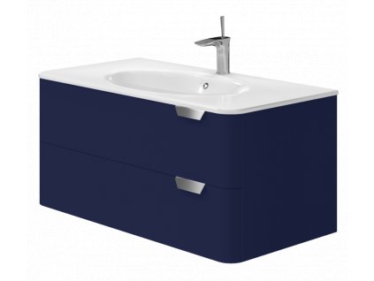 Velluto Blue 100 kúpeľňová skrinka s umývadlom
