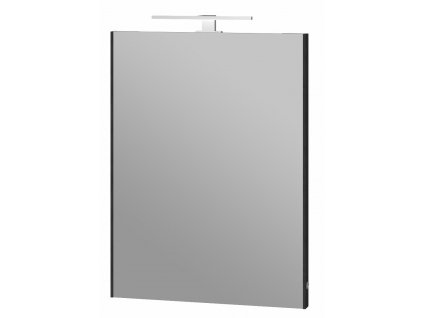 Kúpeľňové zrkadlo Manhy Black 60 s LED podsvietením